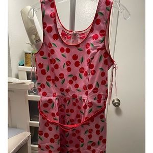 NWT Stitch Shoppe by Loungefly Sleeveless Coke dress. Size M. No return. PinkRed